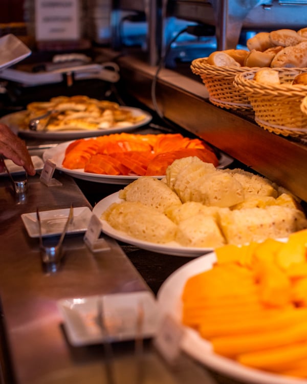 Tamariz Restaurante - buffet frutas